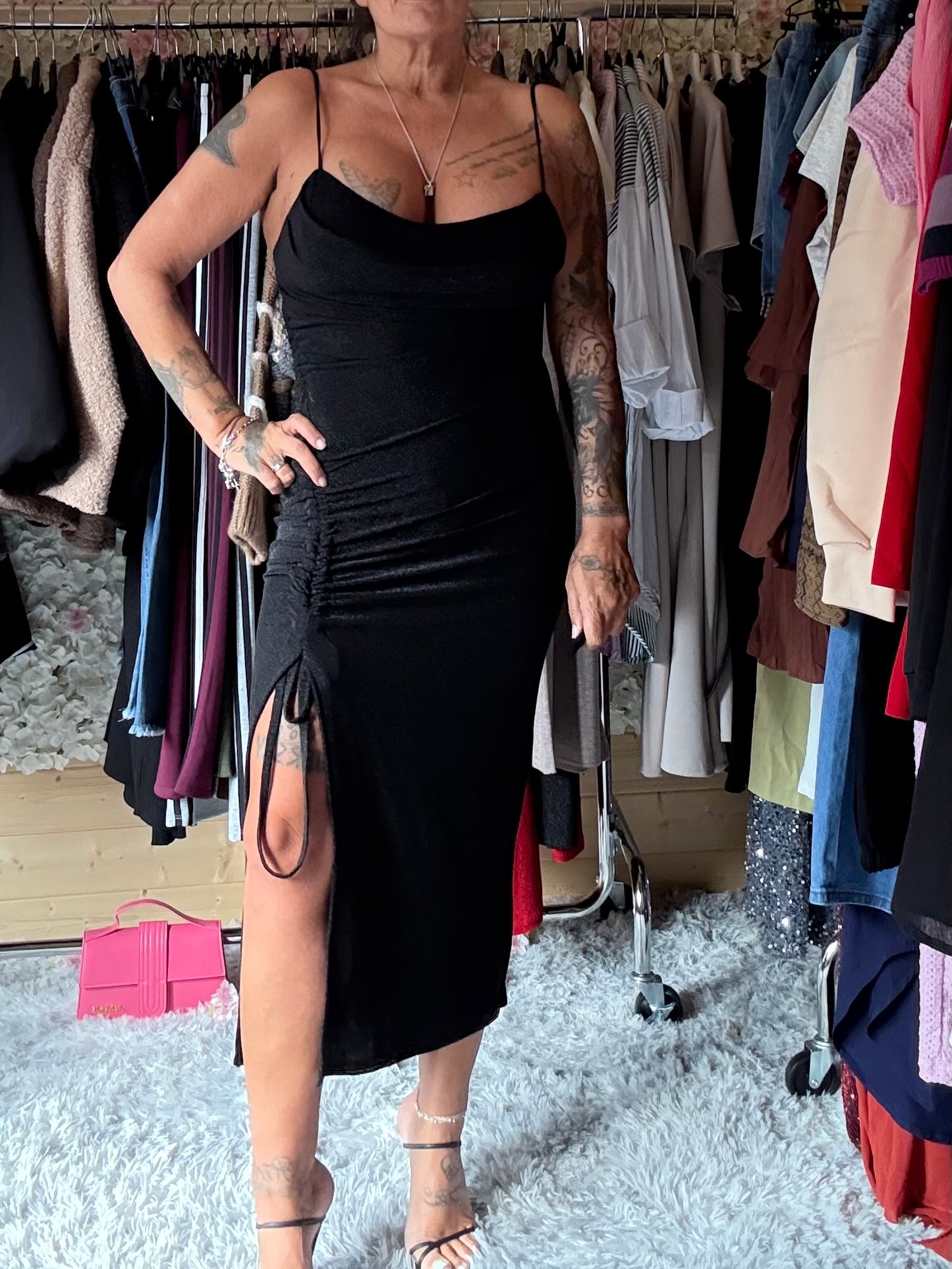 Beautiful cowl neck dress