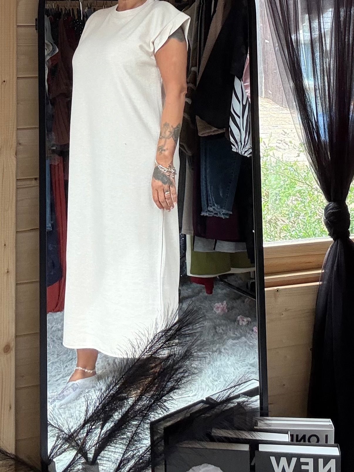 Long jumper style dress
