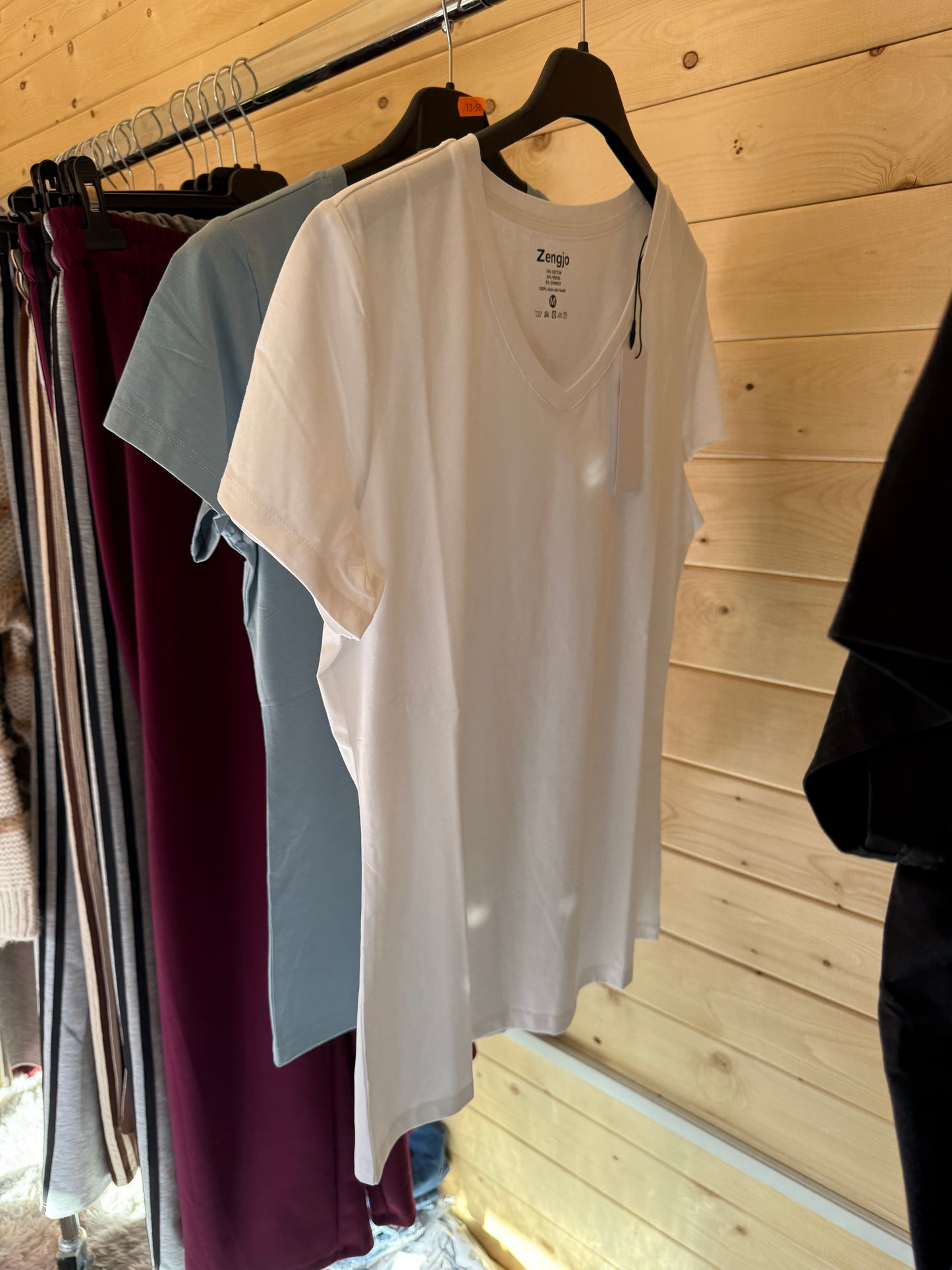 Ladies plain tops