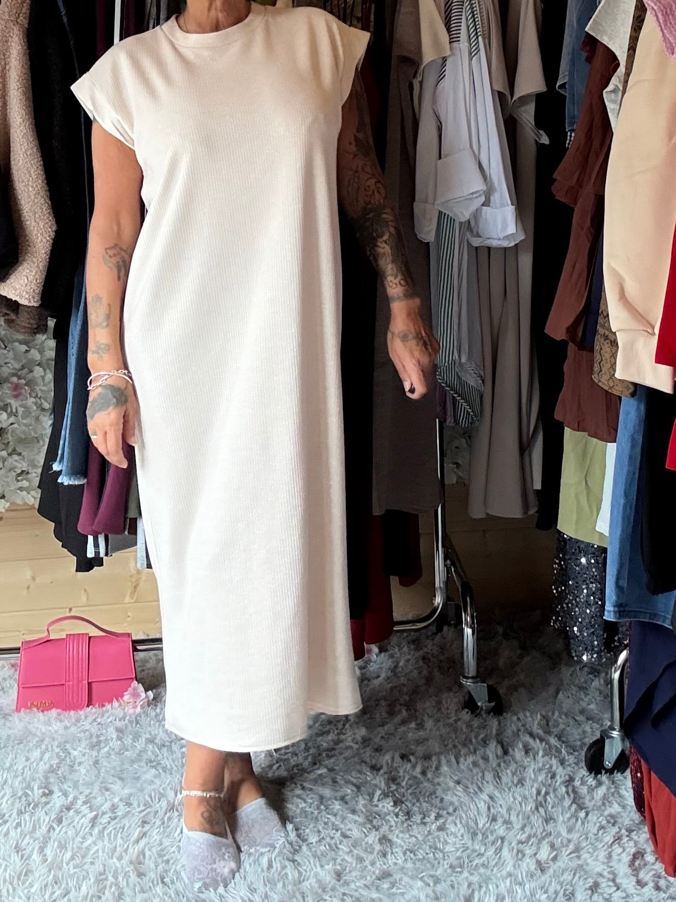 Long jumper style dress