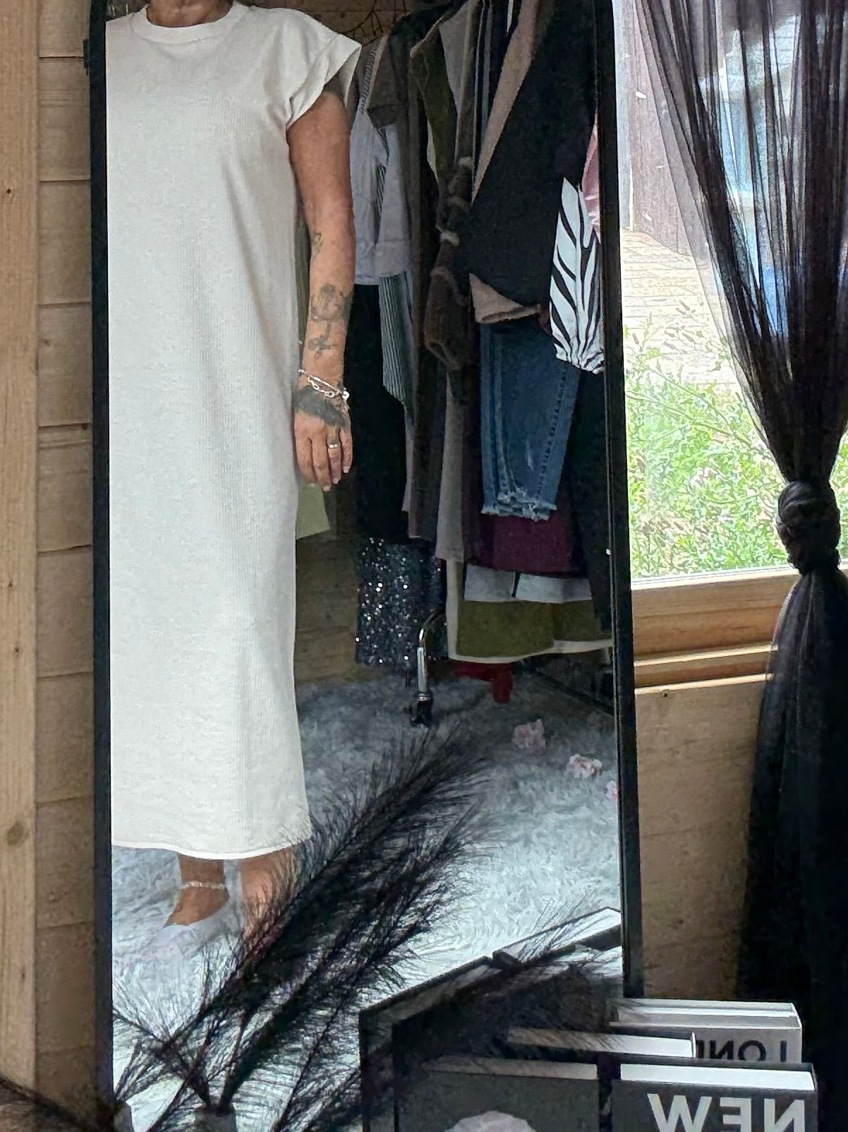 Long jumper style dress