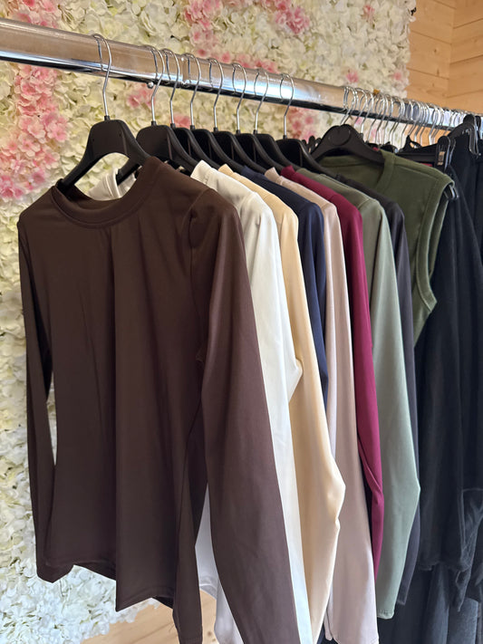 Long sleeve tops