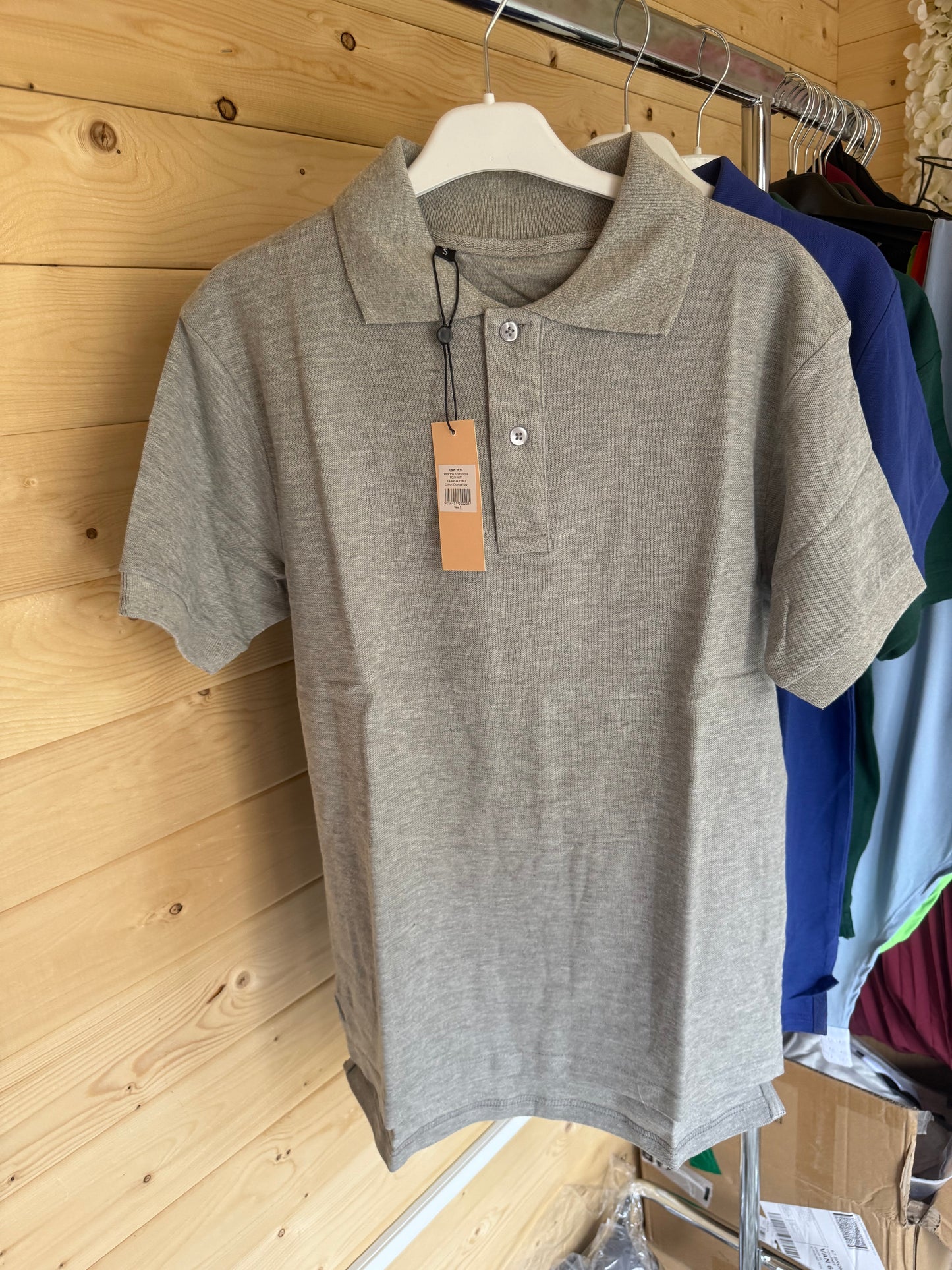 Men’s polo plain T-shirt
