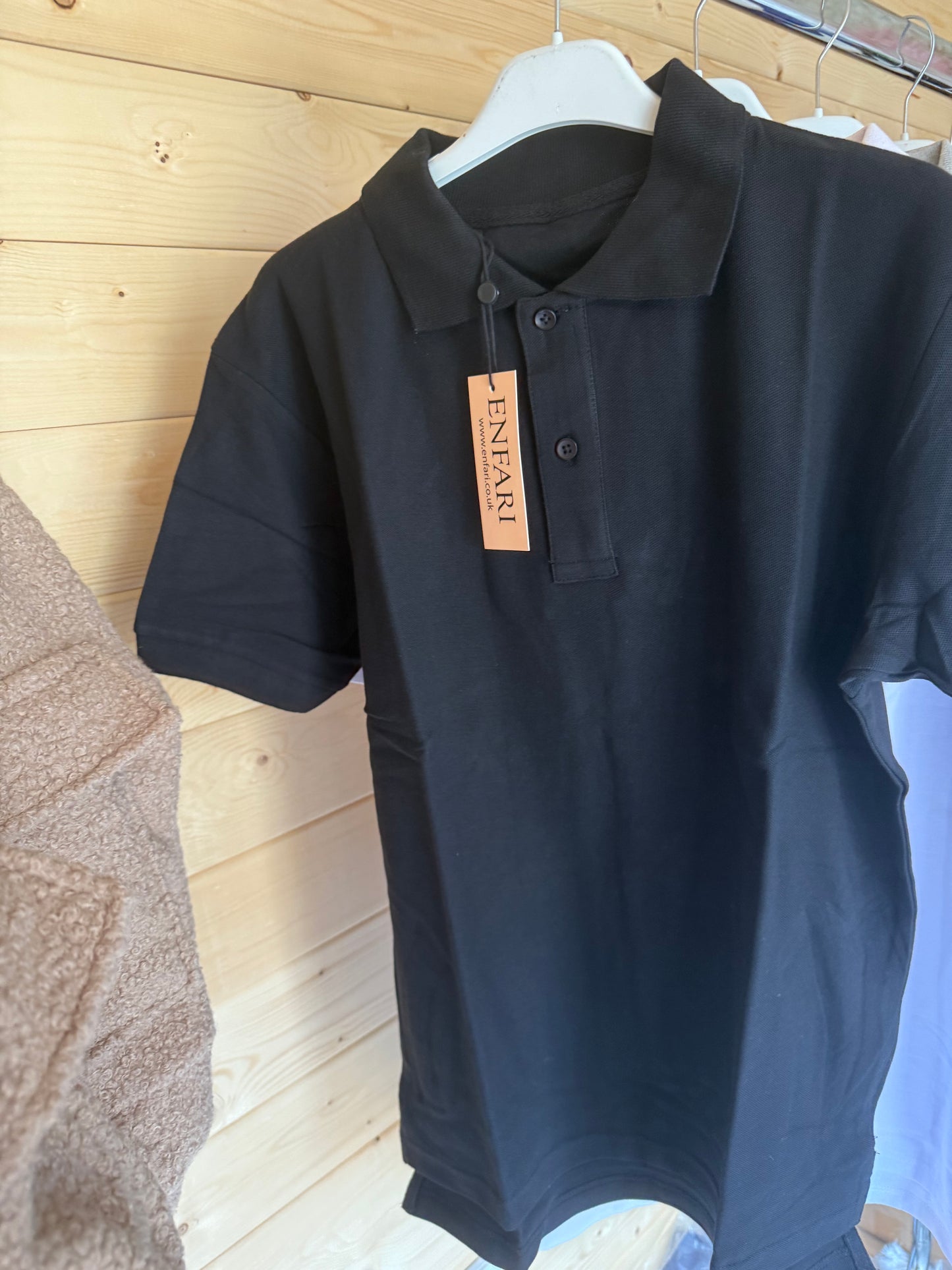 Men’s polo plain T-shirt