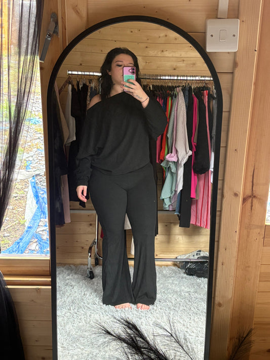 Ladies Off Shoulder Co-Ord